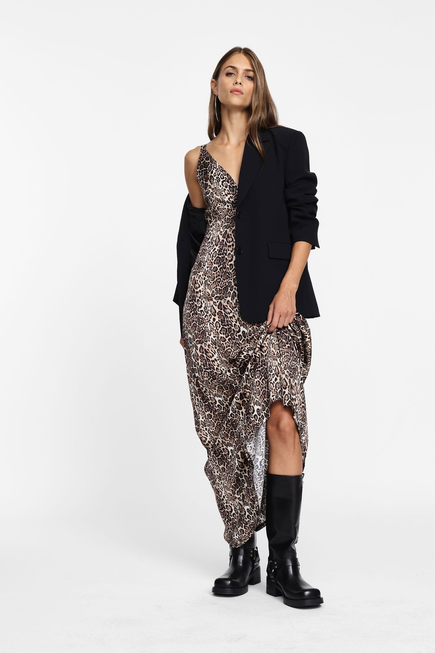 Animal print dress