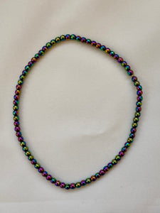 HEMATITE ANKLET