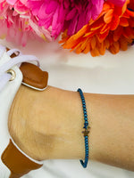 Load image into Gallery viewer, HEMATITE ANKLET
