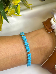 TURQUOISE ANKLET